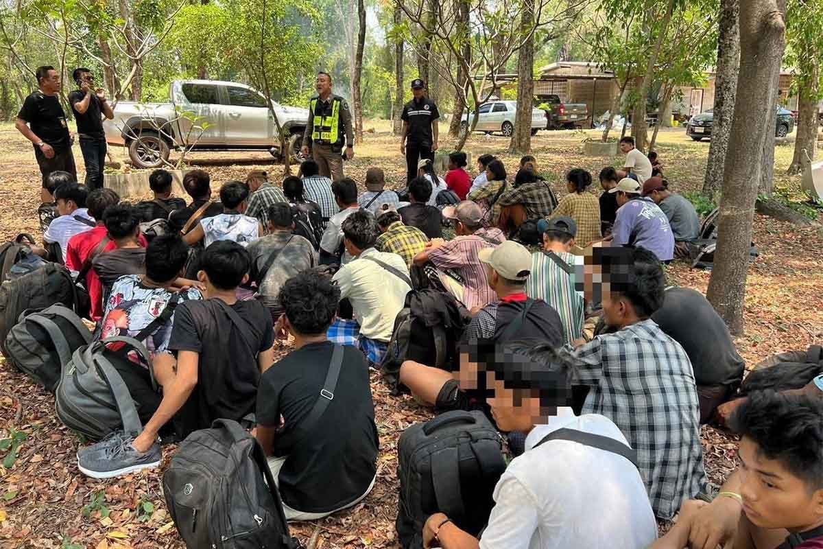 ဘတ်တစ်သိန်းစီ ပွဲစားခပေးပြီး မလေးရှားသွားသည့် မြန်မာ ၃၅ဦး ထိုင်းတွင် ဖမ်းဆီးခံရ