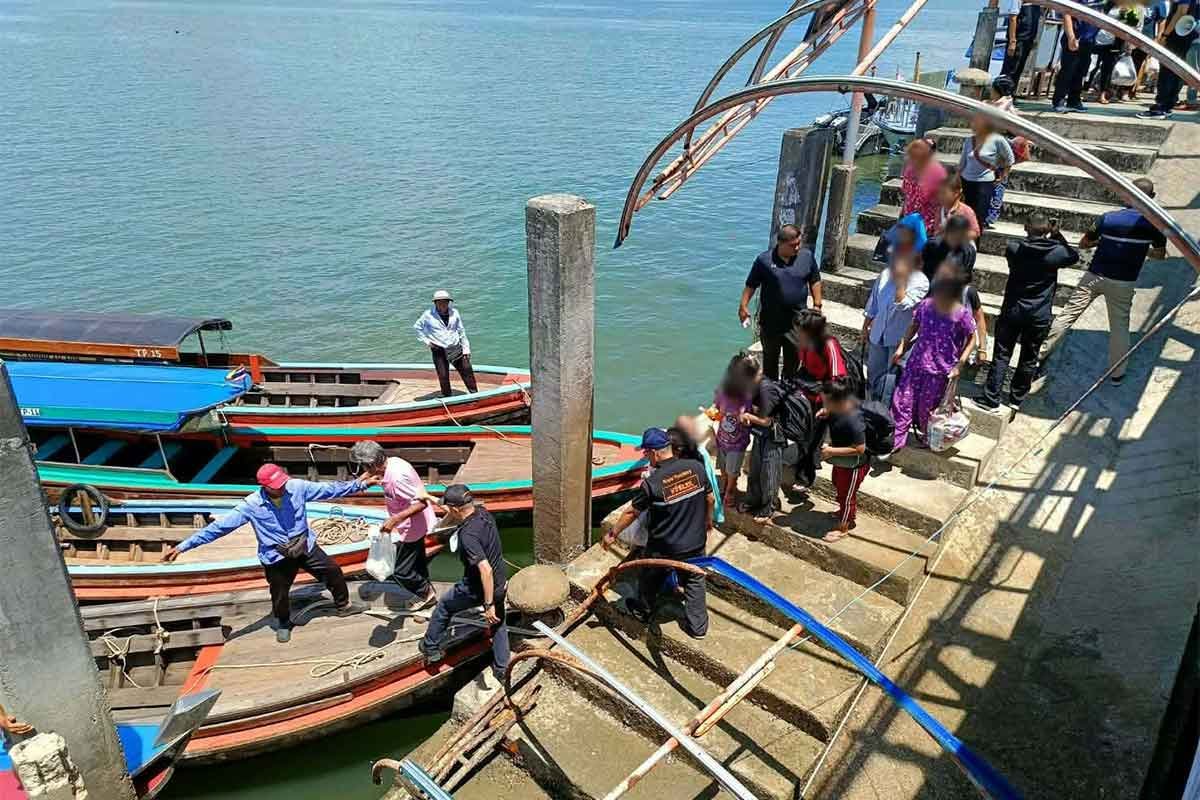 မြန်မာ ၉၀ဦးကို ထိုင်းအစိုးရက ကော့သောင်းသို့ပြန်ပို့