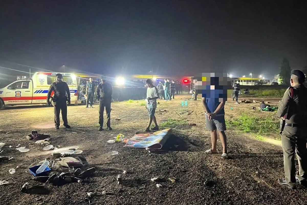 ထိုင်းတွင် စကားများရန်ဖြစ်ရာမှ မြန်မာသုံးဦး သေနတ်ဖြင့် ပစ်ခံရပြီးသေဆုံး၊ ထိုင်းတစ်ဦး ဓားထိုးခံရ